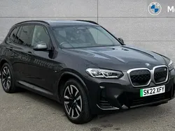Sophisto grey xirallic Used 2022 BMW iX3 M Sport SUV | £26,662 (Fair price)