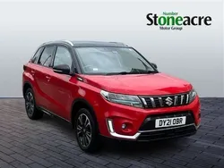 Red Used 2021 Suzuki Vitara SZ5 SUV | £15,995 (Good price)