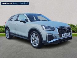 Silver Used 2025 Audi Q2 S-Line SUV | £28,404 (A bit pricey)
