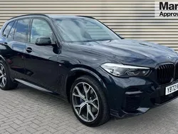 Black Used 2022 BMW X5 M M Sport SUV | £45,991 (Fair price)