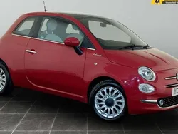 Red Used 2021 Fiat 500 Dolcevita Hatchback | £8,295 (Good price)