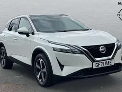 White Used 2021 Nissan Qashqai SUV | £18,650 (Fair price)