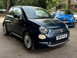Blue Used 2021 Fiat 500 Dolcevita Hatchback | £10,495 (Fair price)