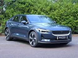 Blue Used 2022 Polestar 2 Long Range Single Motor Sedan | £21,495 (Fair price)