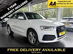 White Used 2016 Audi Q3 S-Line SUV | £12,095 (Fair price)