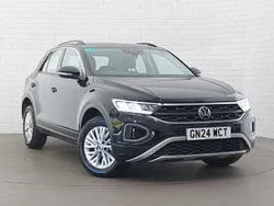 Black Used 2024 VW T-Roc Life SUV | £21,998 (Fair price)