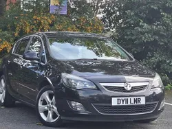 Black Used 2011 Vauxhall Astra SRi Hatchback | £1,795 (Fair price)