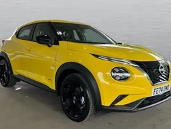 Pearl iconic yellow Used 2024 Nissan Juke Tekna SUV | £23,103 (A bit pricey)