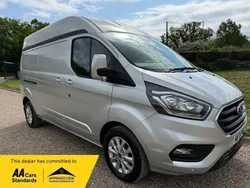 Silver Used 2021 Ford Transit Custom Limited Van | £14,690 (Fair price)