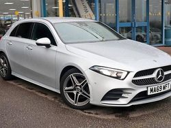 Iridium silver Used 2019 Mercedes A200 AMG Line Premium Hatchback | £17,289 (Fair price)