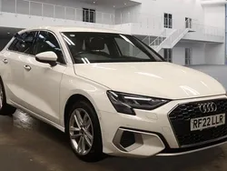 White Used 2022 Audi A3 Sportback Sport Hatchback | £18,999 (Fair price)