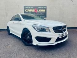 White Used 2014 Mercedes CLA220 AMG Sedan | £10,995 (Fair price)