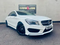 White Used 2014 Mercedes CLA220 AMG Sedan | £10,995 (A bit pricey)