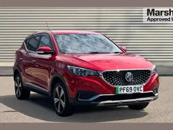 Red Used 2020 MG ZS Excite Sedan | £8,613 (Fair price)