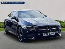 Black Used 2023 Mercedes CLA250e AMG Line Premium Plus Sedan | £26,999 (A bit pricey)