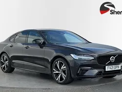 Grey Used 2021 Volvo S90 R-Design Sedan | £21,995 (Fair price)