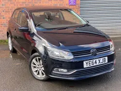 Black Used 2014 VW Polo SE Hatchback | £5,395 (Fair price)