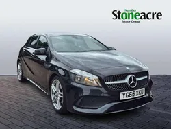 Black Used 2016 Mercedes A200 AMG line Hatchback | £10,295 (Fair price)