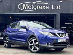 Blue Used 2015 Nissan Qashqai N-TEC SUV | £5,395 (Fair price)