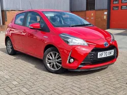 Red Used 2020 Toyota Yaris Hybrid Hatchback | £9,490