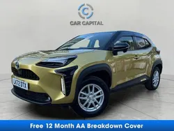 Gold Used 2022 Toyota Yaris Design SUV | £19,900 (Fair price)