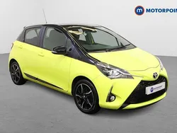 Yellow Used 2018 Toyota Yaris Edition Hatchback | £9,549 (Fair price)
