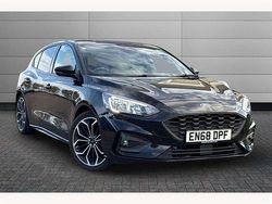 Black Used 2018 Ford Focus ST-Line X Hatchback | £12,395 (Fair price)
