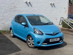 Blue Used 2013 Toyota Aygo Hatchback | £3,462 (Good price)