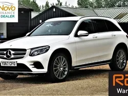 White Used 2017 Mercedes GLC220 AMG line SUV | £19,995