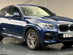 Blue Used 2022 BMW X4 M Sport SUV | £33,000 (Good price)