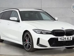 White Used 2024 BMW 320 M Sport Estate | £36,500 (Expensive)