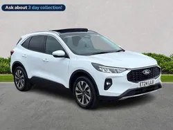 White Used 2024 Ford Kuga Titanium SUV | £23,990 (Fair price)