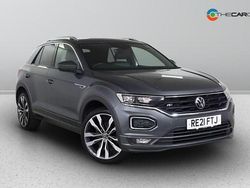 Grey Used 2021 VW T-Roc R-line SUV | £21,675 (Good price)
