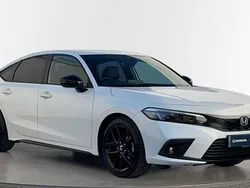 Premium paint platinum white Used 2025 Honda Civic Sport Hatchback | £30,560 (Super price)