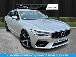 Silver Used 2018 Volvo S90 R-Design Sedan | £13,995 (Fair price)