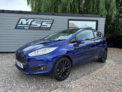 Blue Used 2017 Ford Fiesta Titanium X Hatchback | £6,295 (Good price)