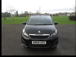 Black Used 2018 Peugeot 108 Active Hatchback | £6,650 (Fair price)