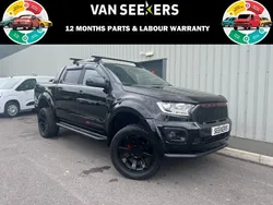 Black Used 2020 Ford Ranger Wildtrack Pickup | £21,491 (Good price)