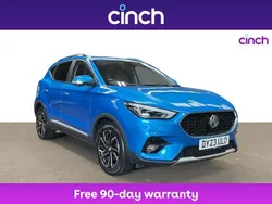 Blue Used 2023 MG ZS Exclusive Sedan | £13,999 (Fair price)