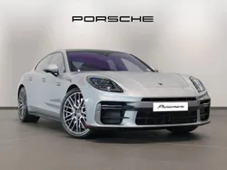 Dolomite silver metallic New 2024 Porsche Panamera Turbo E-Hybrid Sedan | £164,990