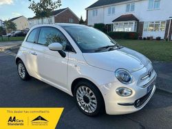 White Used 2016 Fiat 500 Lounge Hatchback | £4,940 (Good price)
