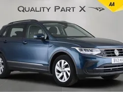 Blue Used 2021 VW Tiguan Life SUV | £15,375 (Good price)