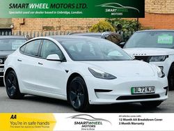 White Used 2022 Tesla Model 3 RWD Sedan | £16,140