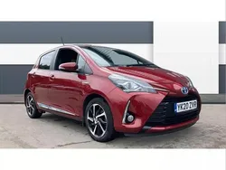 Red Used 2020 Toyota Yaris Hybrid Hatchback | £14,211 (Fair price)