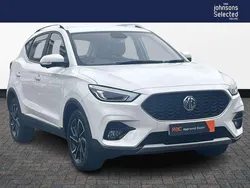 White Used 2022 MG ZS Exclusive Sedan | £14,900 (Fair price)