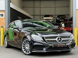 Black Used 2016 Mercedes CLS350 AMG line Estate | £18,995 (Expensive)