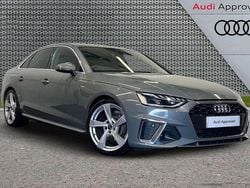 Grey Used 2022 Audi A4 S-Line Sedan | £20,995 (Fair price)