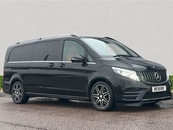 Black Used 2018 Mercedes V250 AMG line MPV | £88,000