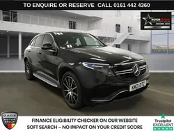 Black Used 2021 Mercedes EQC400 AMG line SUV | £23,980 (Good price)