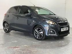 Grey Used 2017 Peugeot 108 Allure Hatchback | £5,395 (Fair price)